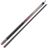 Kij bilardowy 2-cz. EVO Freedom Crimson Flame