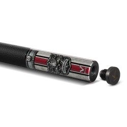 Kij bilardowy 2-cz. EVO Freedom Crimson Flame