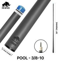 Szczytówka karbonowa Rhino 3/8-10 30'' 11.8mm